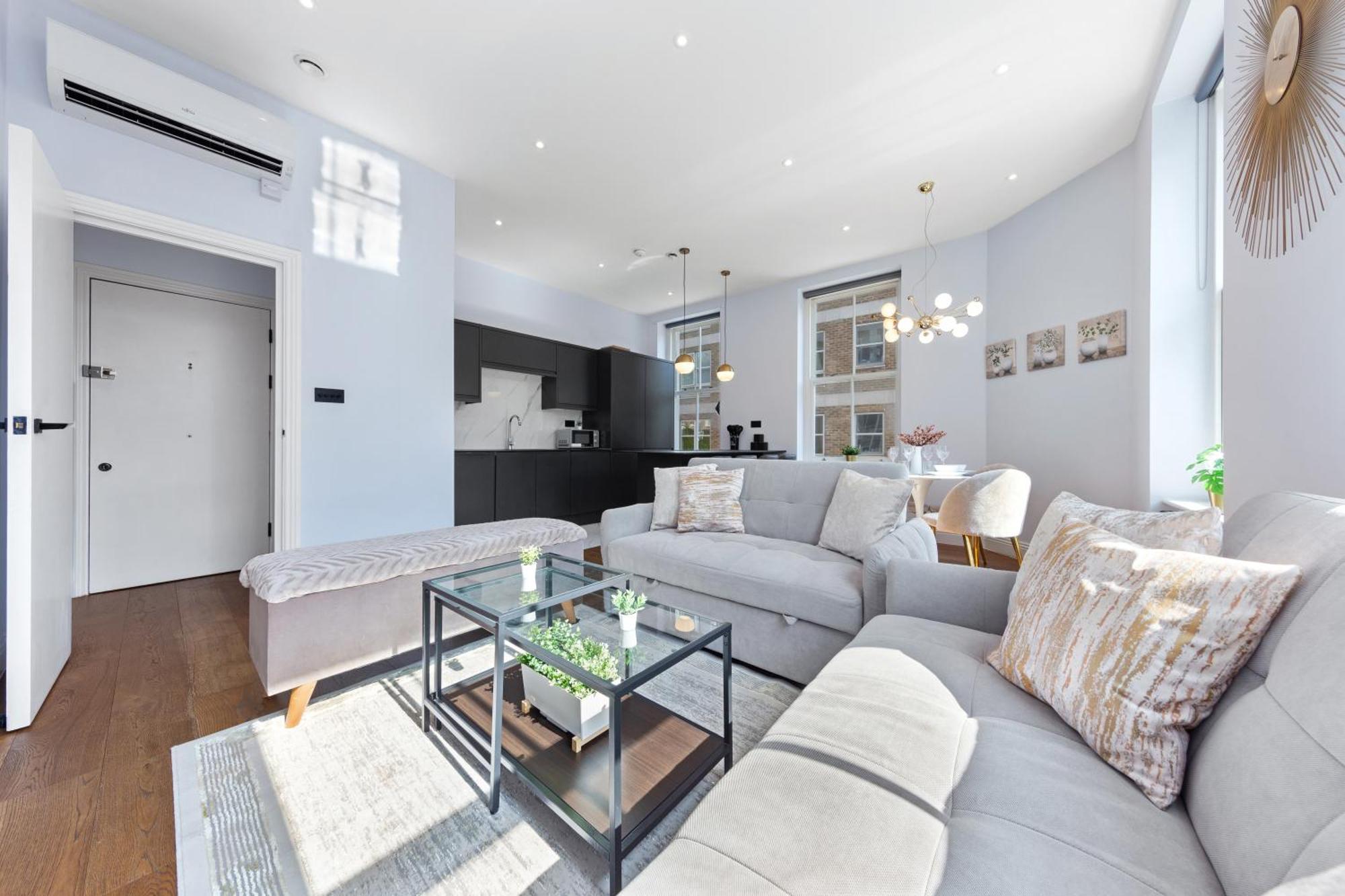 Apartamento Comfort 2bedroom, 2bathroom With Ac Londres
